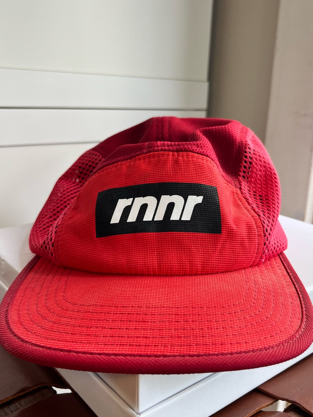 Rnnr Running Hat Red Party Pace Wins The Race — image 3 of 5